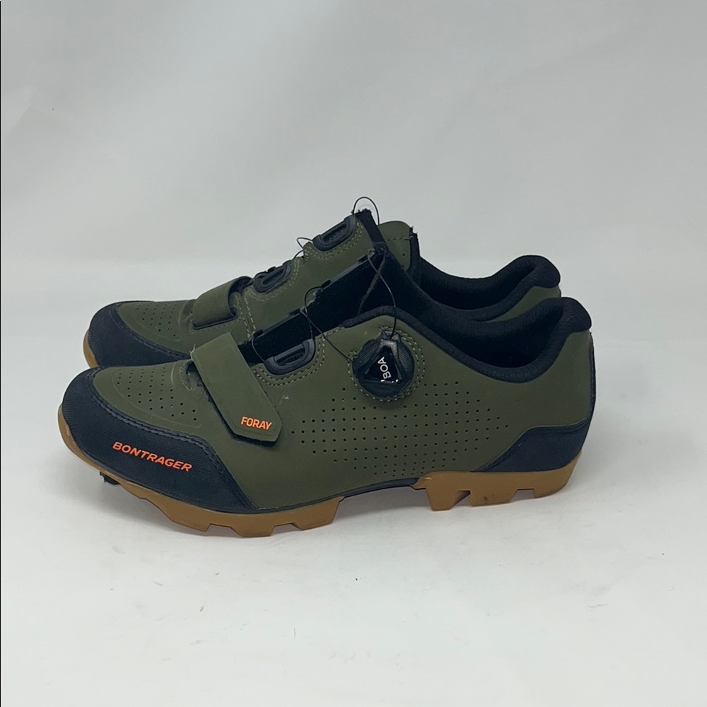 Bontrager. Foray Mountain Bike Olive Green Cycling Shoes SZ 9 - Picture 4 of 7